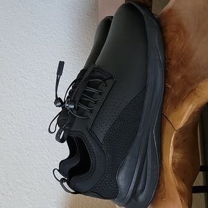 Women's Clove Nursing Comfort Tennis Shoes Size 10 All Black